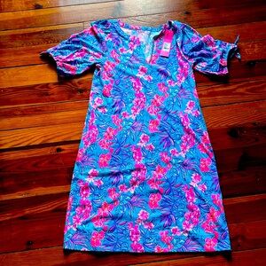 Lilly Pulitzer Easley Short Sleeve Dress, NWT, Size M